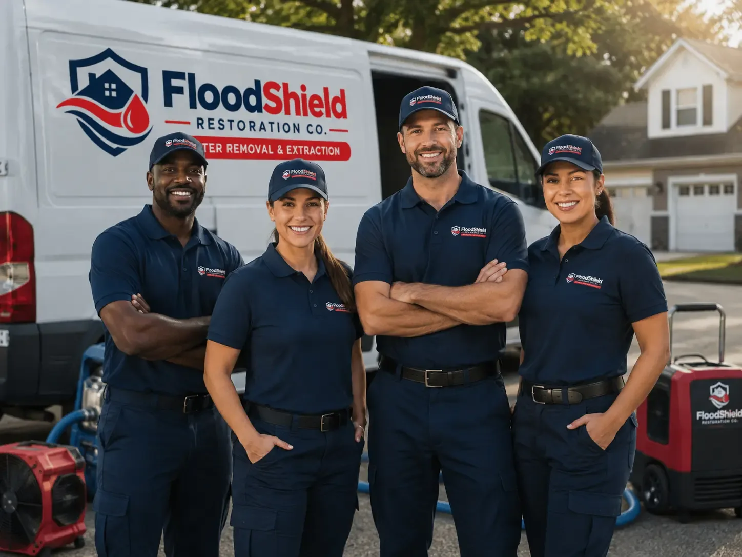 Flood Damage Restoration company in Sharps, VA