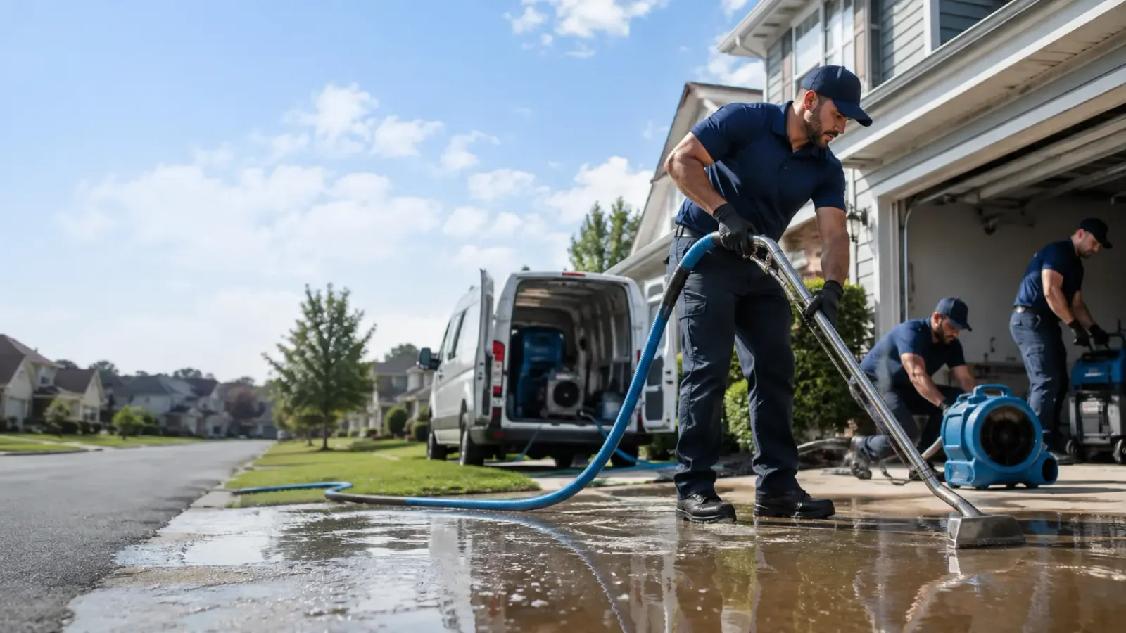 Flood Damage Restoration in Sharps, VA
